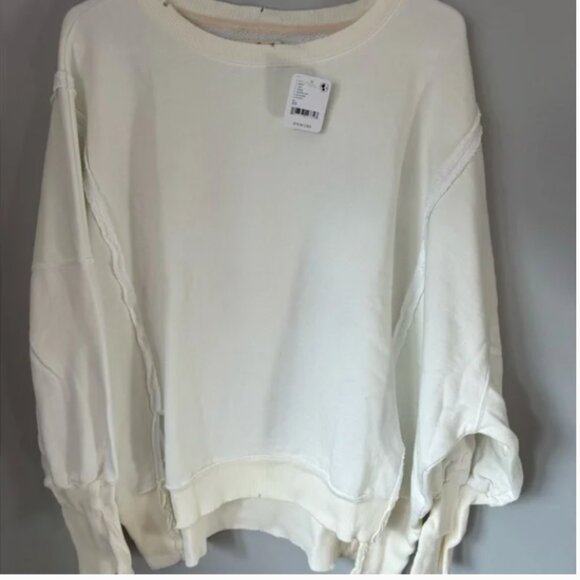 NWT "XS" Oversized We The Free Camden Sweatshirt - Picture 4 of 5